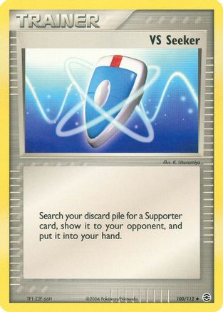 VS Seeker 100 - Reverse Holofoil FireRed & LeafGreen - Uncommon