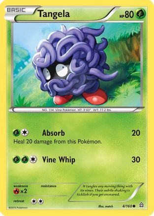 Tangela 004 XY Primal Clash - Common