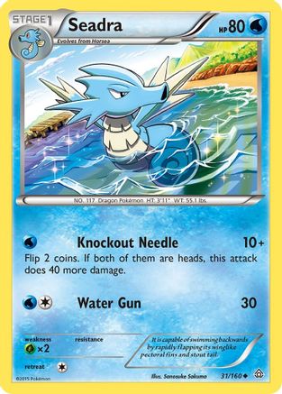 Seadra 031 XY Primal Clash - Uncommon