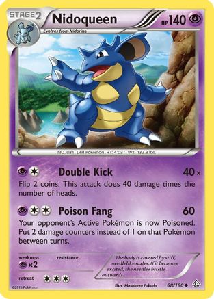 Nidoqueen 068/160 XY Primal Clash - Uncommon