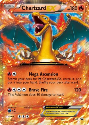 Charizard EX XY17 - Holofoil XY Promos - Promo