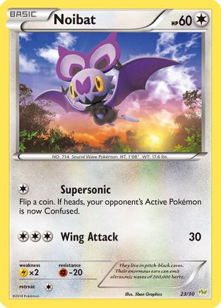 Noibat (#23) 012 XY Trainer Kit Sylveon & Noivern - Common