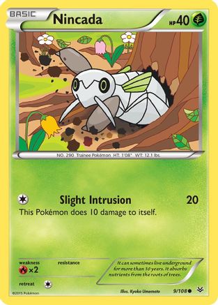 Nincada 009/108 XY Roaring Skies - Common