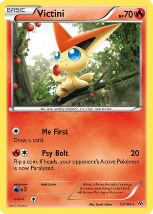 Victini 013/108 XY Roaring Skies - Rare
