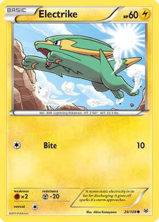 Electrike 024/108 XY Roaring Skies - Common