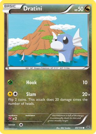 Dratini 049/108 XY Roaring Skies - Common