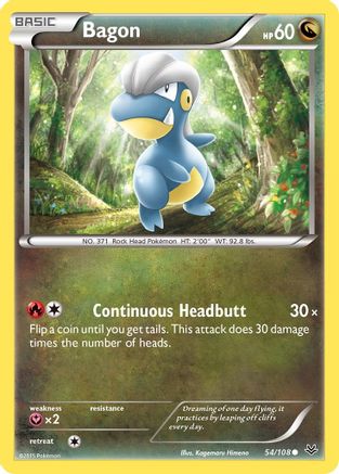 Bagon (54) 054/108 XY Roaring Skies - Common