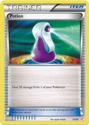 Potion (#15) 015 BW Trainer Kit Excadrill & Zoroark - Common