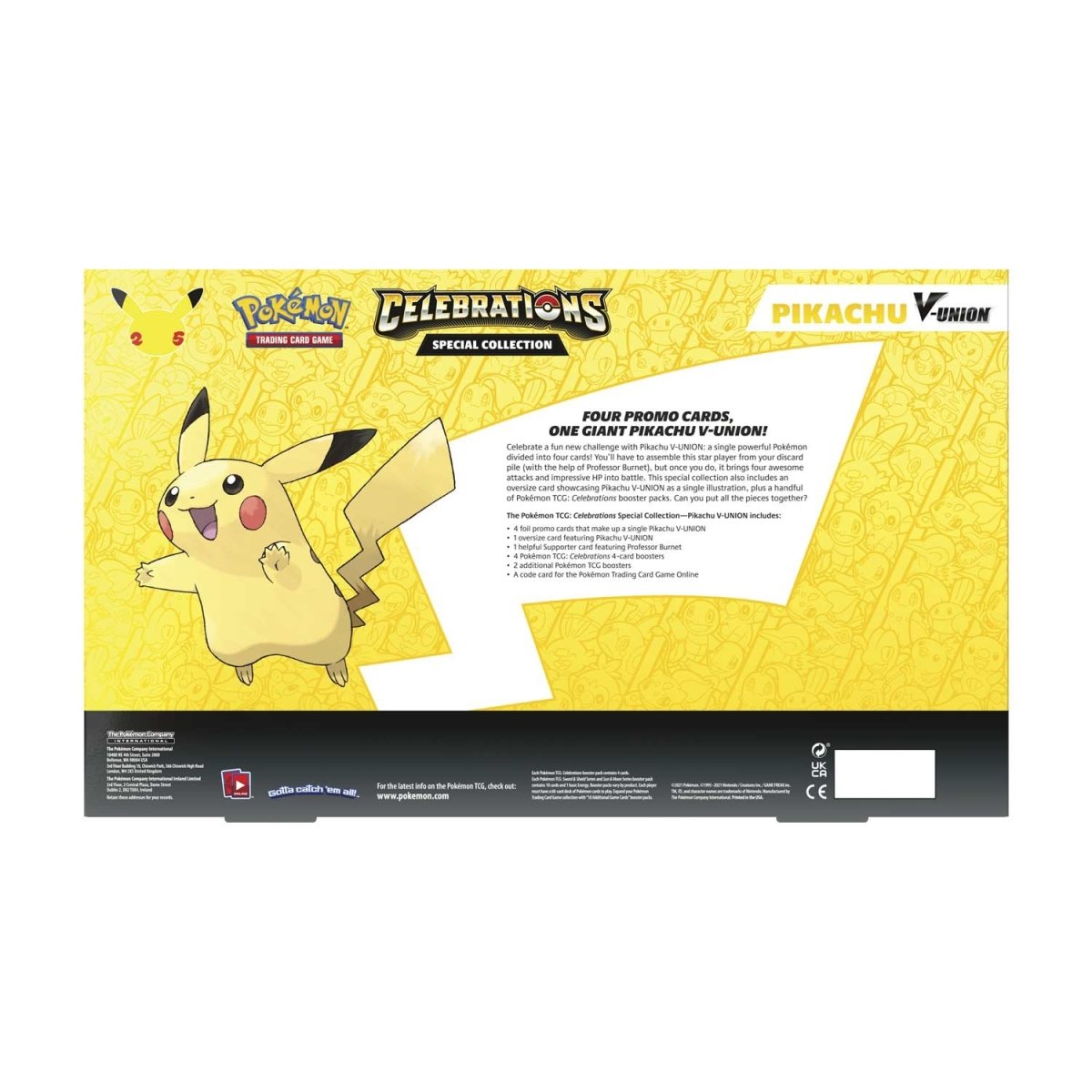 Pokémon TCG: Celebrations Special Collection (Pikachu V-UNION)