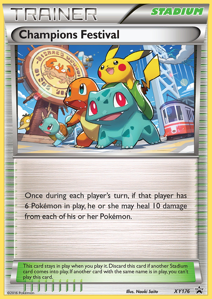 Champions Festival (2016) XY176 XY Promos - Promo