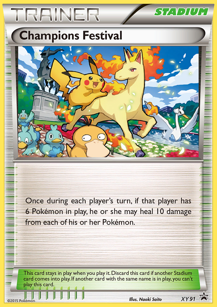 Champions Festival (2015) XY91 XY Promos - Promo
