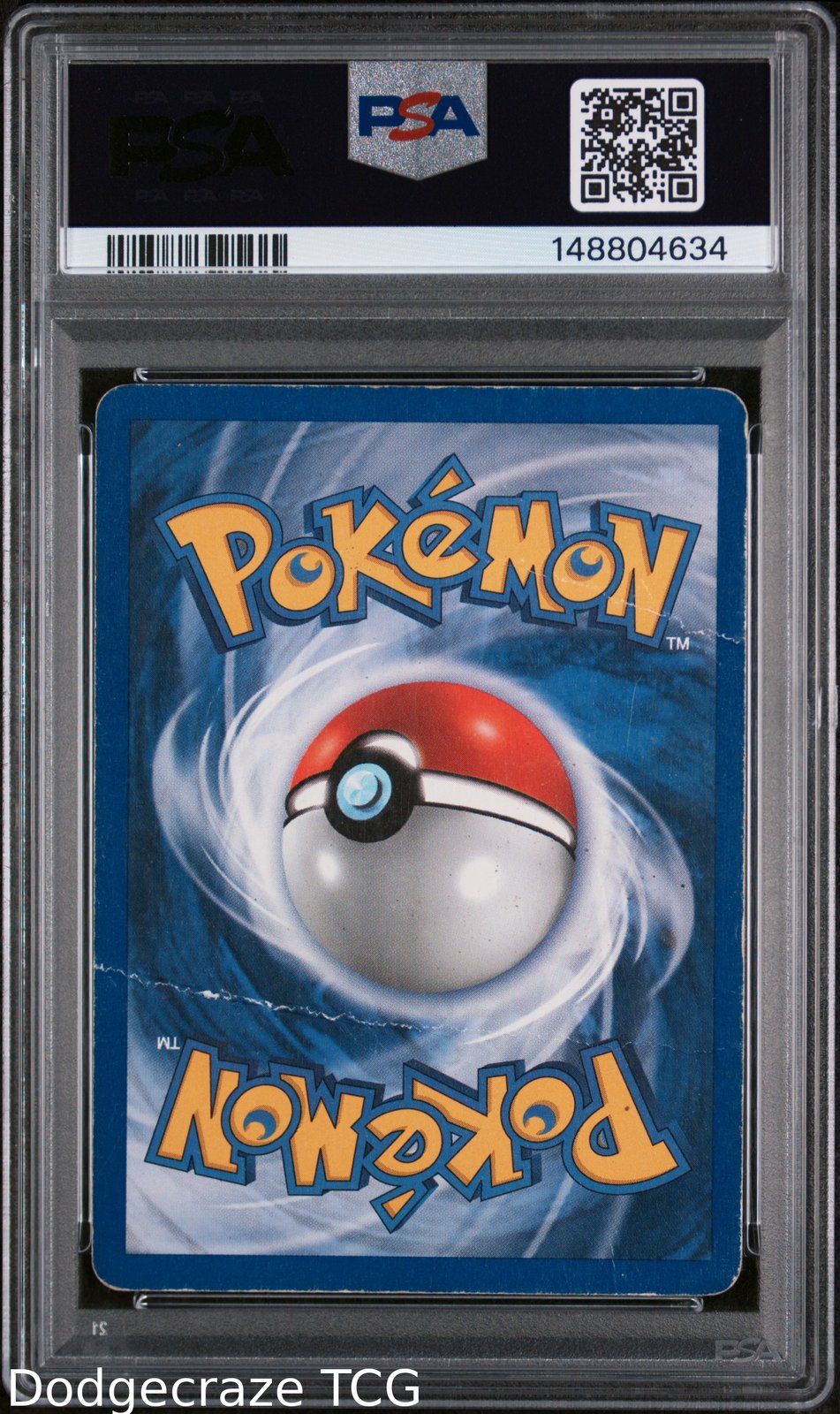 1999 Pokemon Game Hitmonchan Holo 7/102 PSA 1