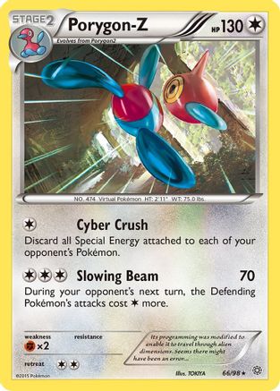 Porygon 066/98  - Reverse Holofoil XY  Ancient Origins - Rare