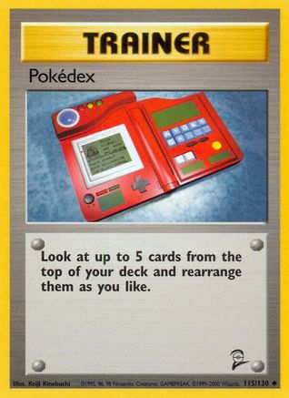 Pokedex 115/130  Base Set 2 - Uncommon