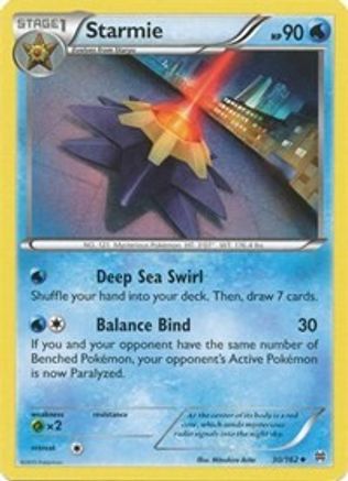 Starmie 030/162  XY  BREAKthrough - Uncommon