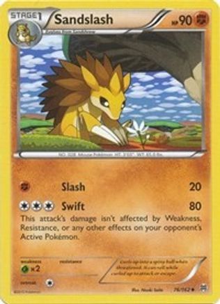 Sandslash 076/162  XY  BREAKthrough - Uncommon