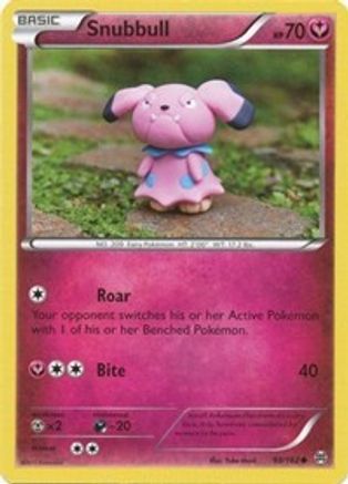 Snubbull 098/162  - Reverse Holofoil XY  BREAKthrough - Common
