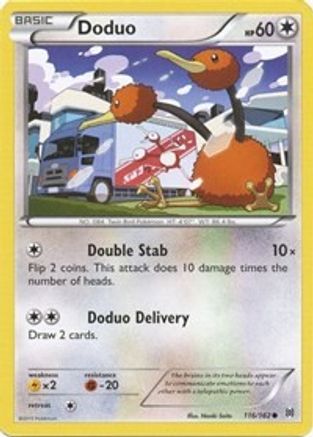 Doduo (116) 116  XY  BREAKthrough - Common