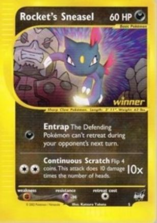 Rocket's Sneasel 005  Best of Promos - Promo