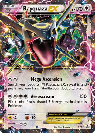 Rayquaza EX (Shiny) XY69  - Holofoil XY Promos - Promo