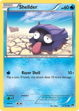 Shellder (22) 022/122  XY  BREAKpoint - Common