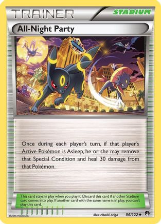All-Night Party 096/122  XY  BREAKpoint - Uncommon