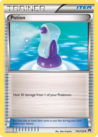 Potion 106/122  XY  BREAKpoint - Uncommon