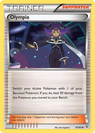 Olympia 066/83  - Reverse Holofoil Generations - Uncommon