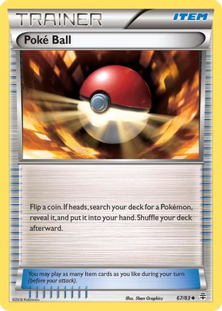Poke Ball 067/83  Generations - Uncommon
