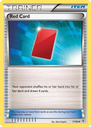 Red Card 071/83  - Reverse Holofoil Generations - Uncommon