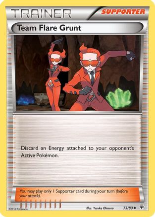 Team Flare Grunt 073/83  Generations - Uncommon