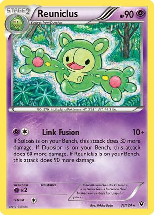 Reuniclus 035/124  XY  Fates Collide - Rare