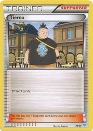 Tierno (20 020  XY Trainer Kit Pikachu Libre & Suicune - Common