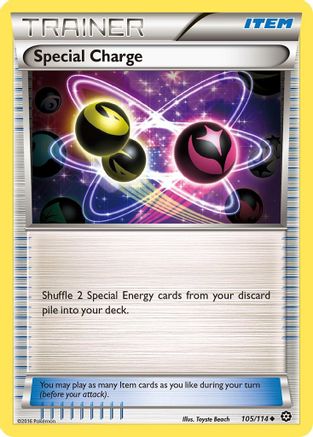 Special Charge 105/114  XY  Steam Siege - Uncommon