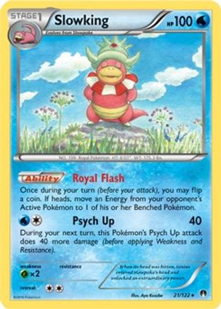 Slowking 021/122  Deck Exclusives - Rare