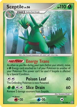 Sceptile 010/100  Deck Exclusives - Rare