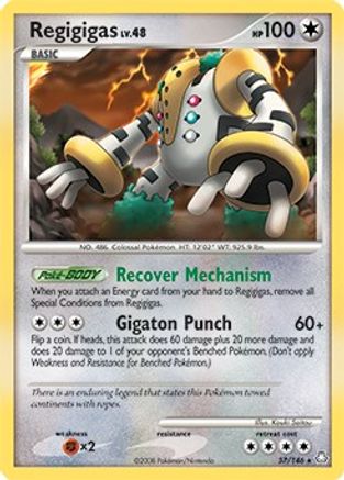 Regigigas 037/146  - Holofoil Deck Exclusives - Holo Rare