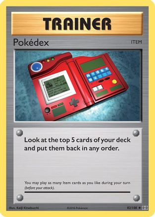 Pokedex 082/108  - Reverse Holofoil XY  Evolutions - Uncommon
