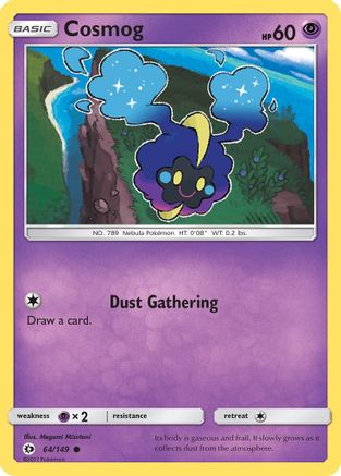 Cosmog 064/149  SM Base Set - Common