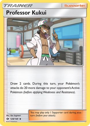 Professor Kukui 128/149  SM Base Set - Uncommon