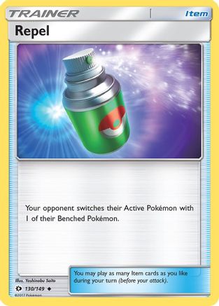Repel 130/149  SM Base Set - Uncommon