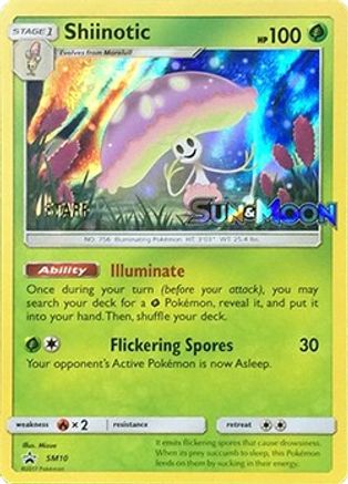 Shiinotic SM10  - Holofoil SM Promos - Promo