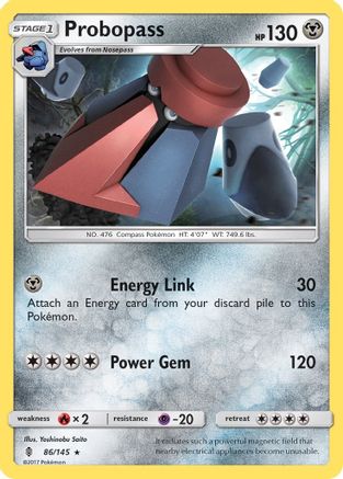 Probopass 086  SM  Guardians Rising - Rare
