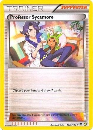 Professor Sycamore 107a/122  - Holofoil Alternate Art Promos - Promo