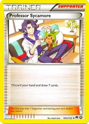 Professor Sycamore 107a/122  Alternate Art Promos - Promo