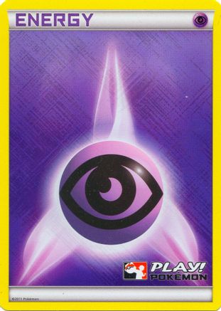 Psychic Energy (2011 Play! Pokemon)  - Holofoil League & Championship Cards - Promo
