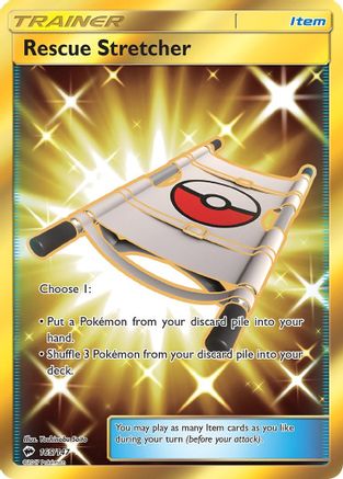 Rescue Stretcher (Secret) 165/147  - Holofoil SM  Burning Shadows - Secret Rare