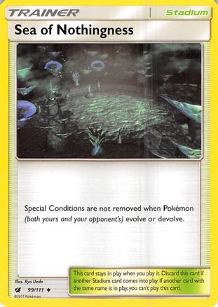 Sea of Nothingness 099/111  SM  Crimson Invasion - Uncommon