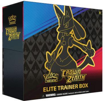 Pokemon Crown Zenith Elite Trainer Box