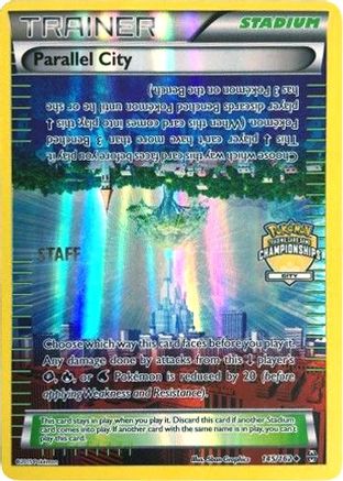Parallel City 145/162  - Reverse Holofoil League & Championship Cards - Promo
